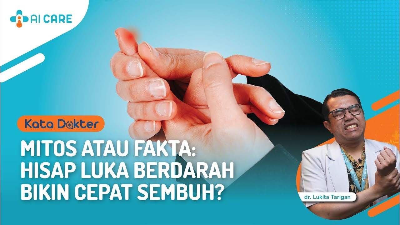 Hisap Luka Berdarah Lebih Cepat Sembuh, Kata Siapa?